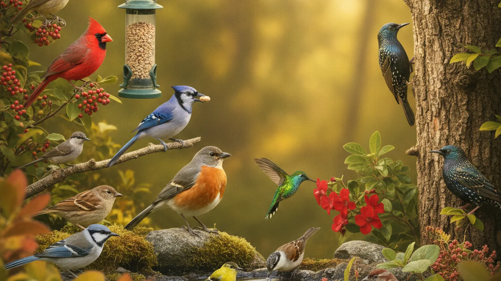 15 Backyard Birds Every Beginner Should Learn First